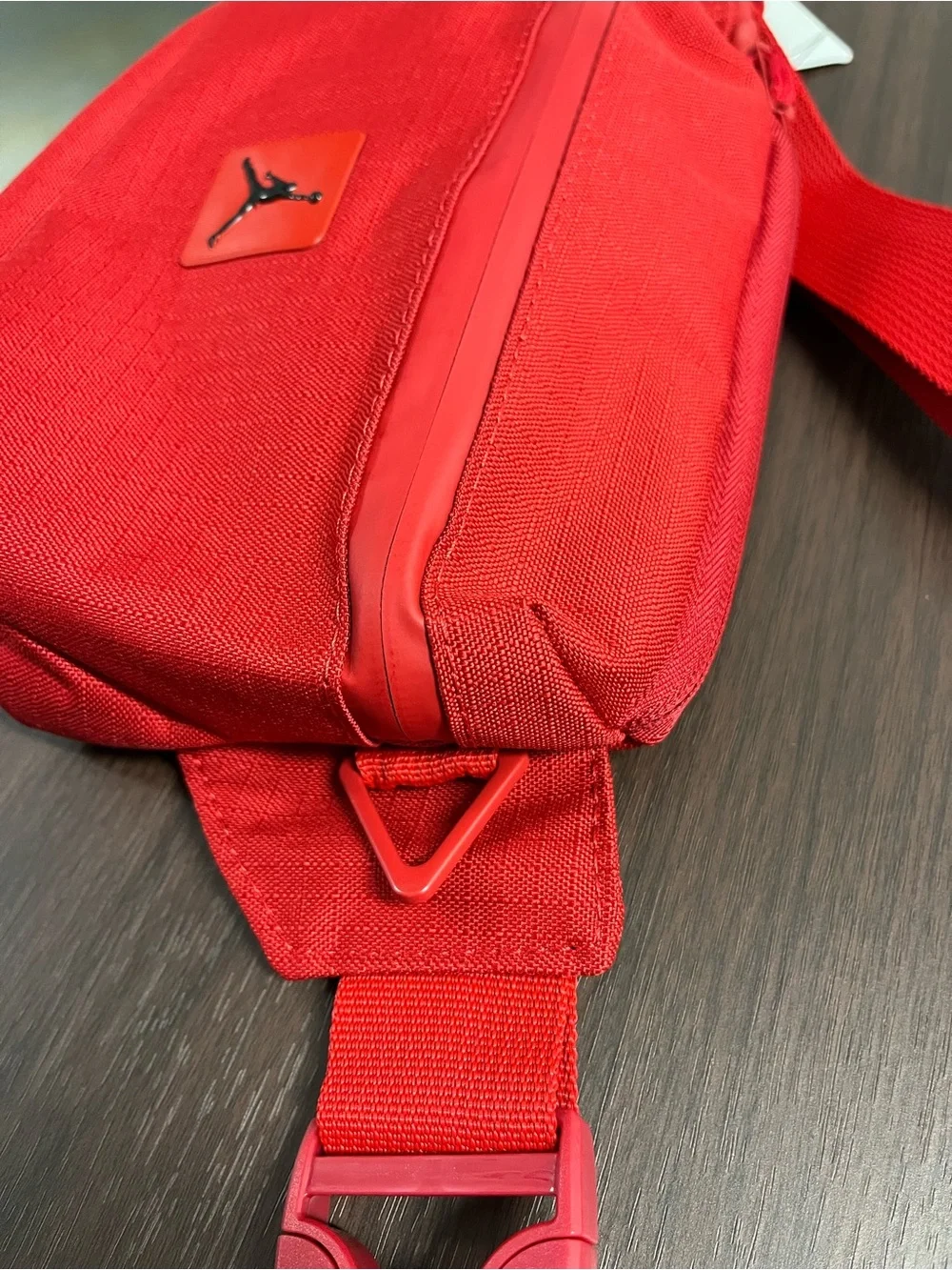 Jordan Franchise Crossbody Bag 2L Gym Red CORDURA MA0901-R78 NWT